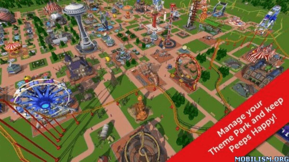 Trucchi RollerCoaster Tycoon Touch Android | Soldi infiniti illimitati - 