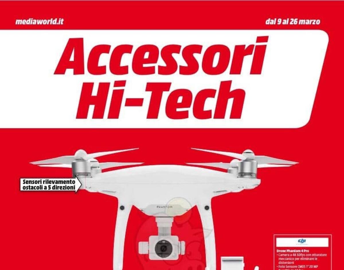 Volantino MediaWorld con tanti accessori Hi-tech fino al 26 marzo - 