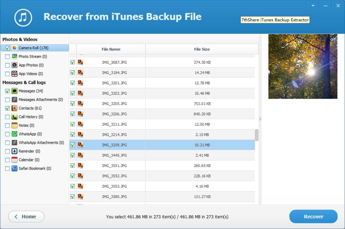 Recupera i dati da iPhone, iPad ed iPod dal backup di iTunes - 