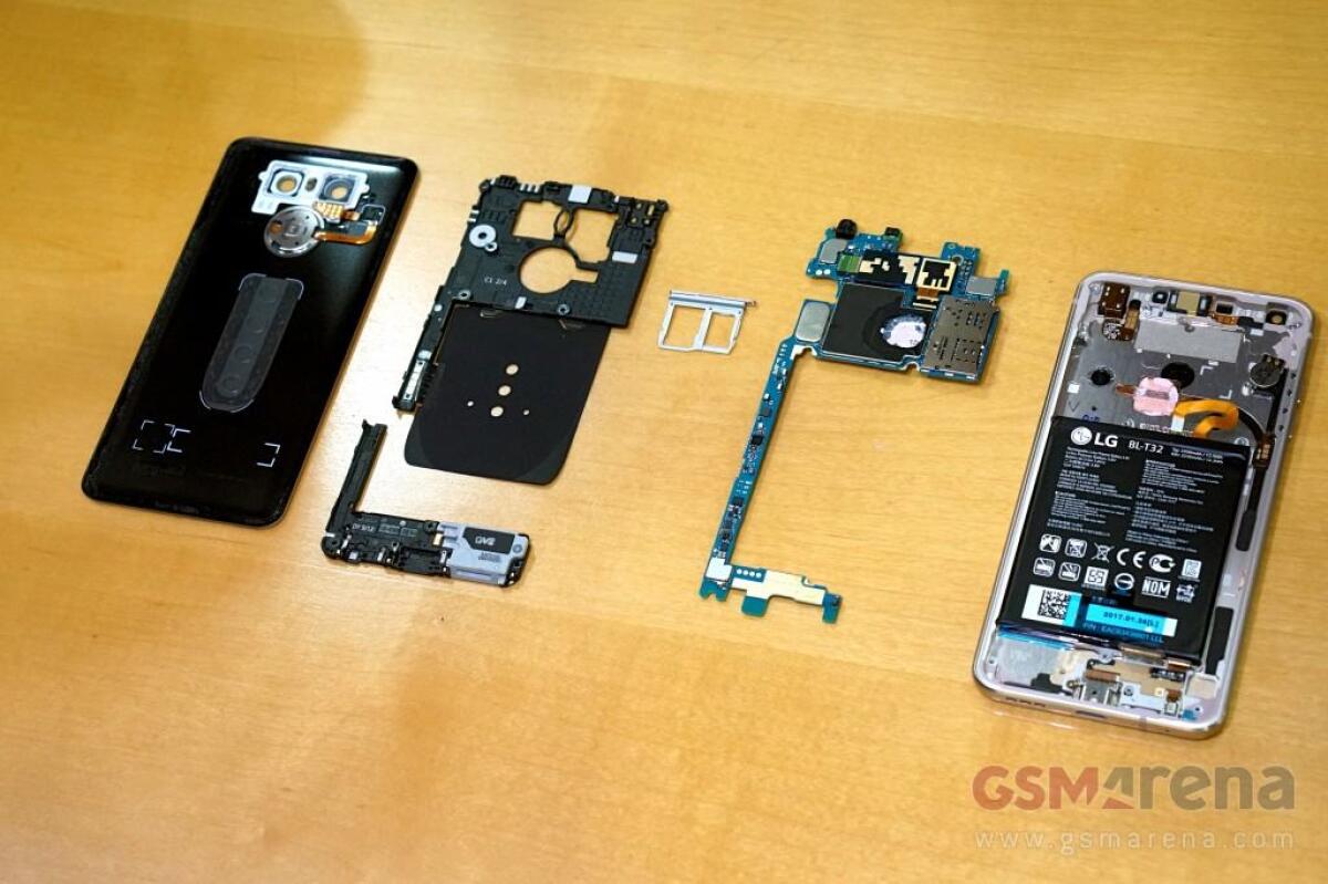 LG G6 fatto già a pezzi: Ecco il primo teardown - 