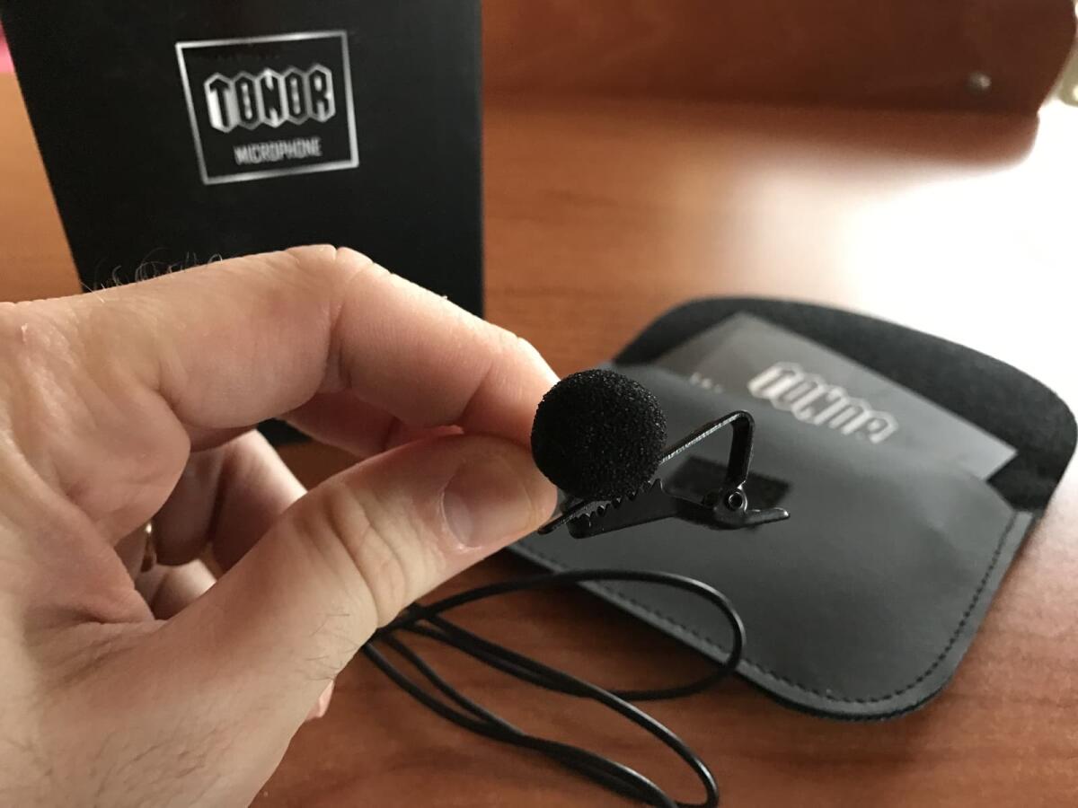 Recensione microfono esterno per smartphone Tonor - 