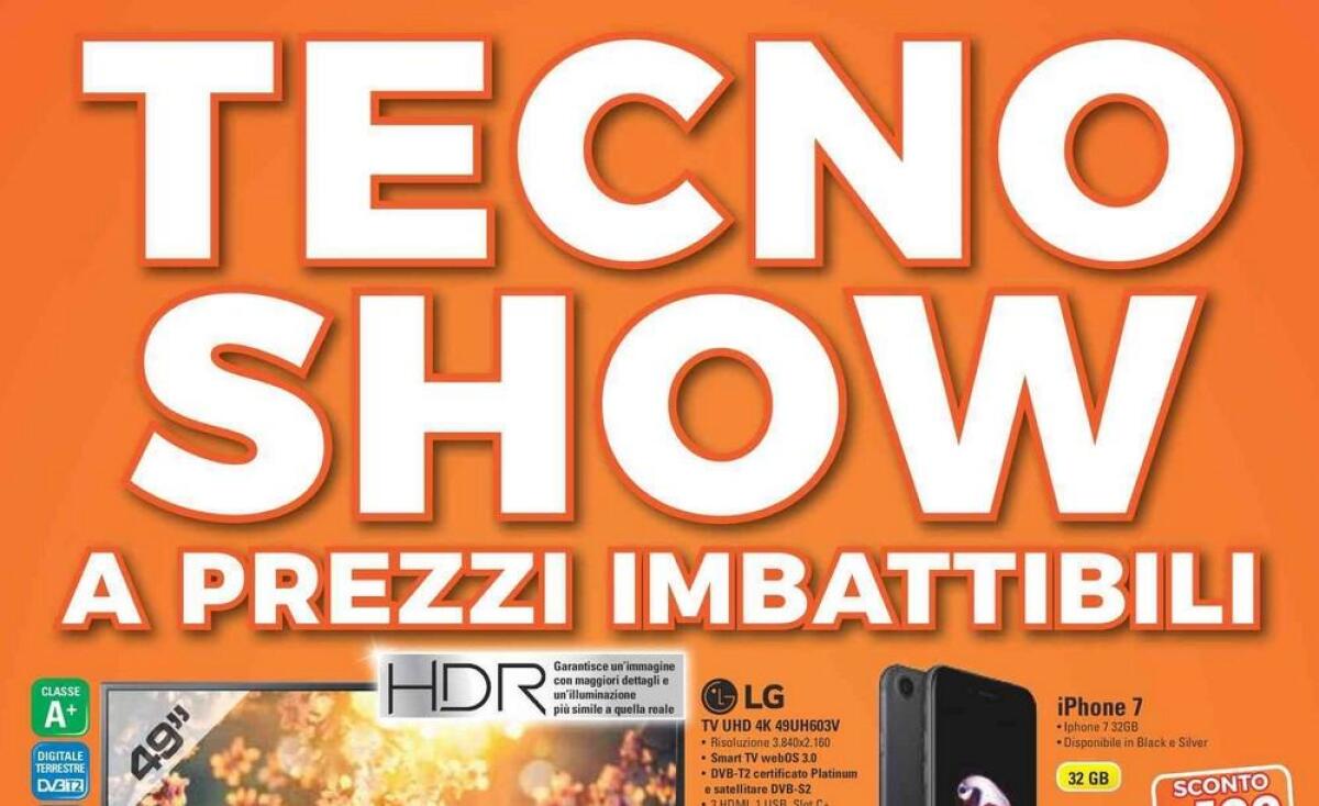 Tecno Show a Prezzi Imbattibili da Expert con tanti sconti - 