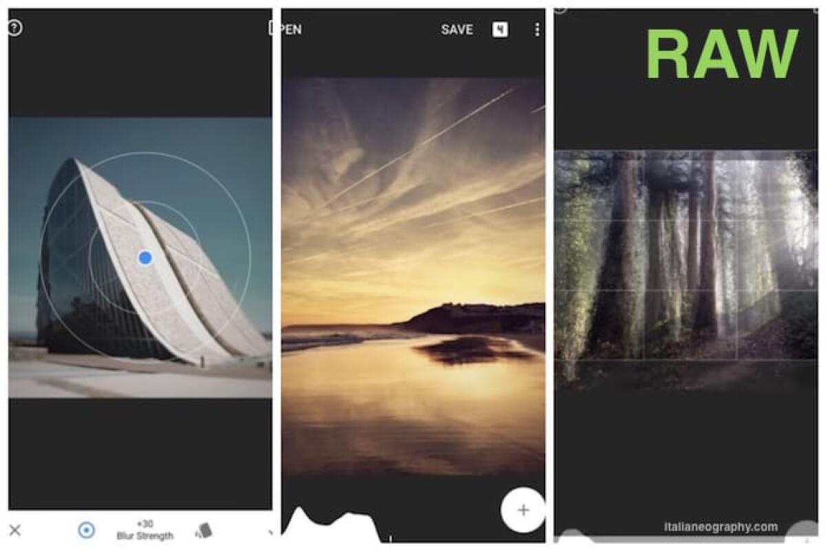 Migliorare ed applicare effetti a foto e immagini su smartphone con Snapseed - 