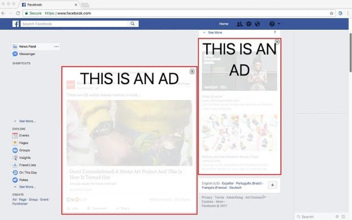 Perceptual Ad Blocker: Nuovo addon Chrome che svela tutte le pubblicità - 