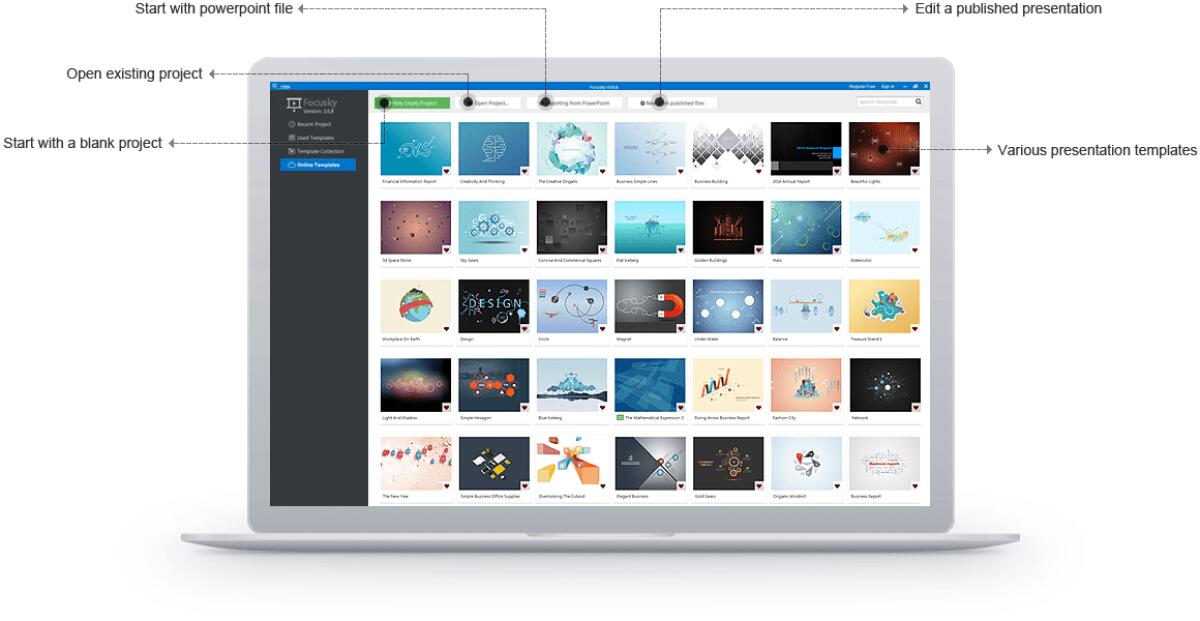 Crea presentazioni in HTML5 con video animati su Win e MAC - 