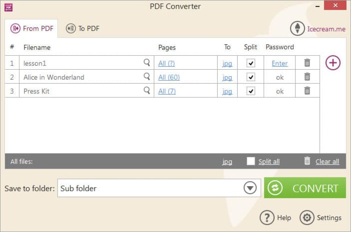 Programma per convertire PDF in altri formati e viceversa - 