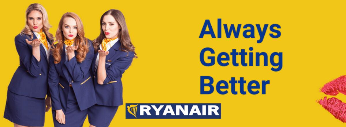 Ryanair lancia Always Getting Better anche in Italia: Cos'è e come funziona? - 