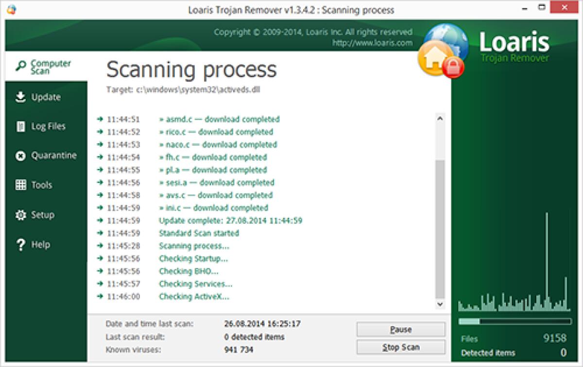 Programma professionale per rimuovere Trojan e Malware - 