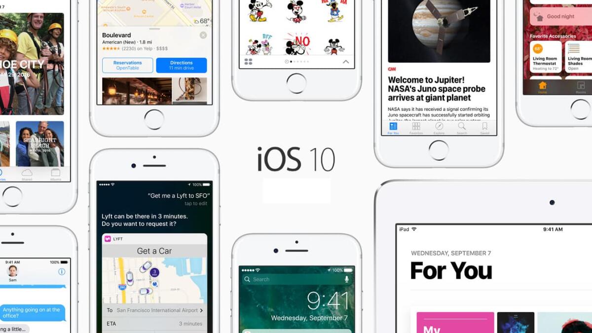 Novità iOS 10.3.2 per iPhone, iPad, iPod + Download Link Diretti IPSW - 