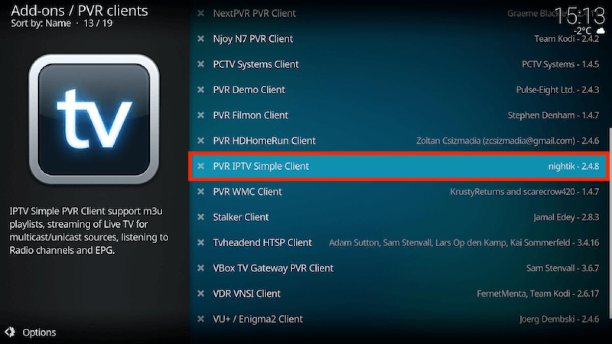Come caricare più liste IPTV M3U su Kodi - 