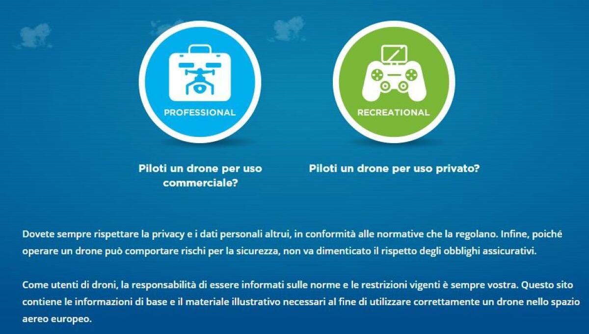 Ecco il portale DroneRules dove trovare informazioni per volare sicuri con i Droni - 