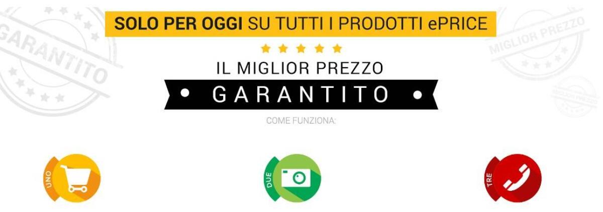 ePRICE lancia "Miglior Prezzo Garantito": Se un prodotto costa meno altrove ottenete un buono sconto - 