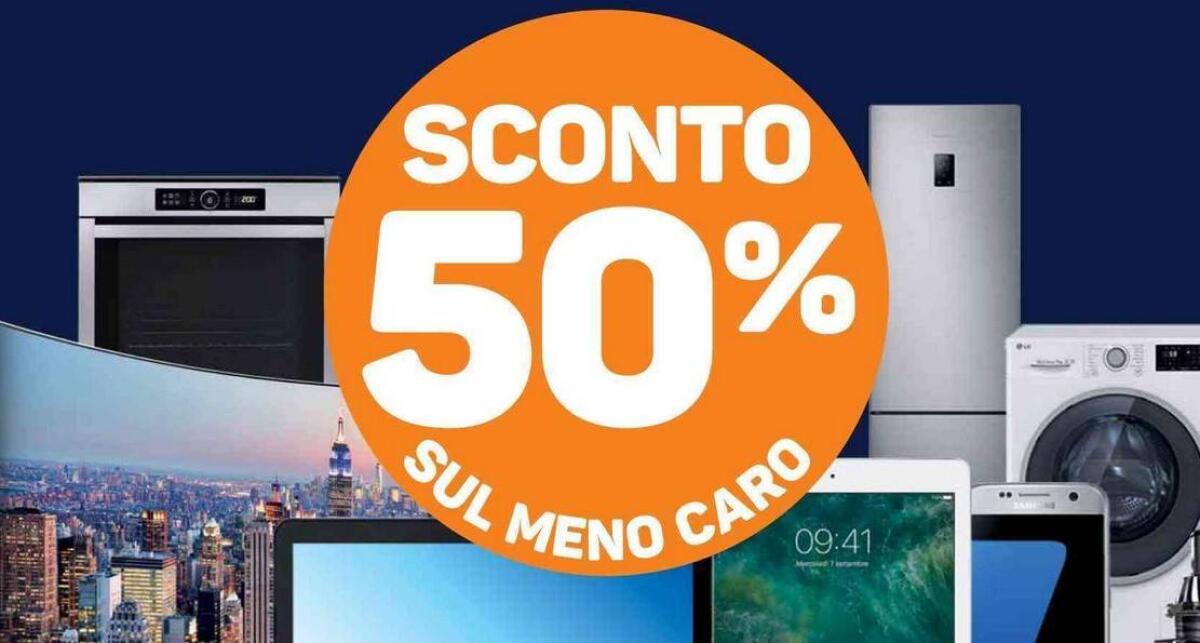 Volantino Unieuro Maggio 2017: 50% di sconto sul secondo prodotto - 