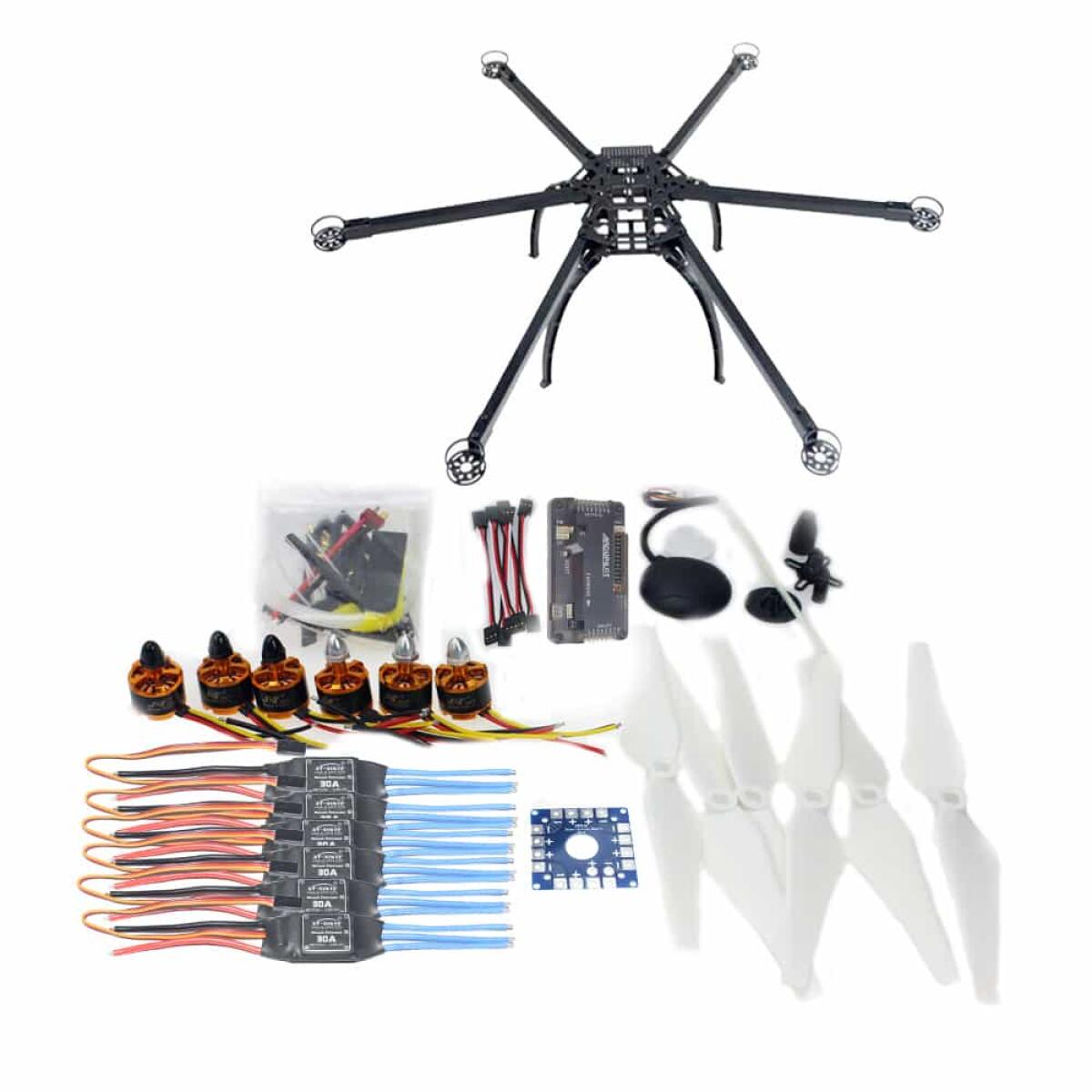 Com'è fatto un drone? Ecco i componenti principali - 