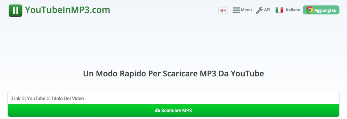 Il miglior sito per scaricare MP3 da YouTube gratis | Maggio 2017 - 