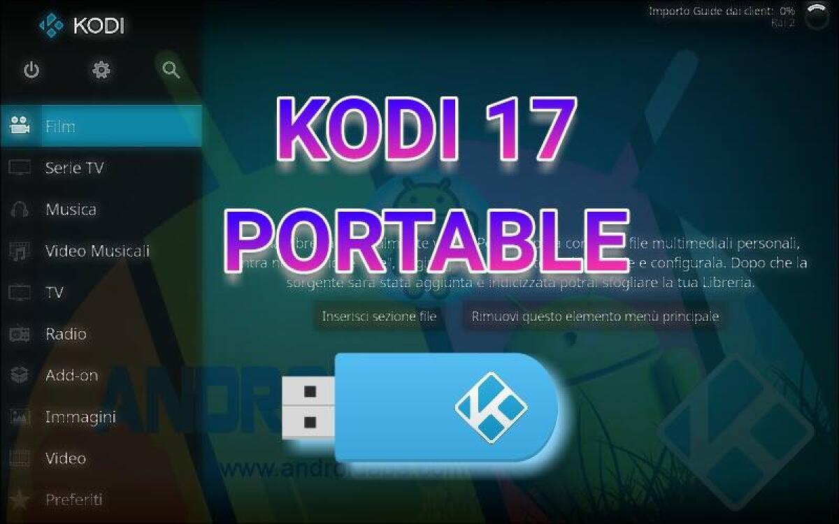 Dove scaricare Kodi 17.3 Portable per Windows - 