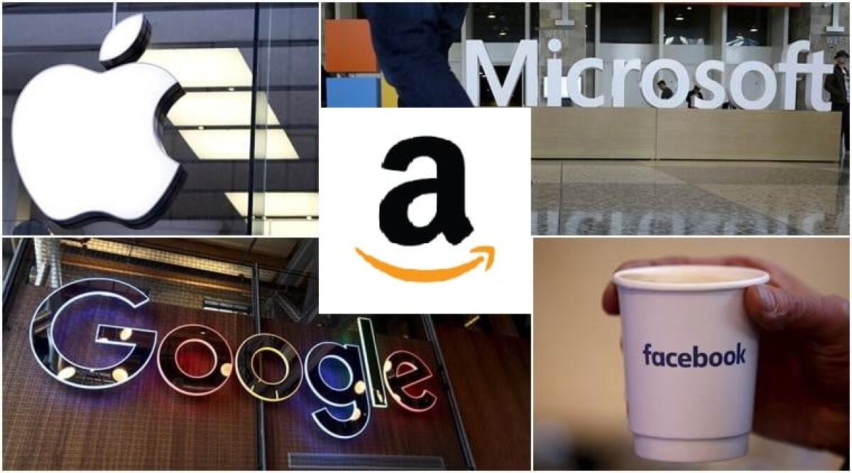Come Apple, Amazon, Google, Microsoft e Facebook si arricchiscono - 