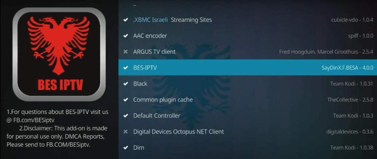 Il ritorno di BES-IPTV per Kodi: Incredibile addon per vedere la TV satellitare e digitale gratis - 