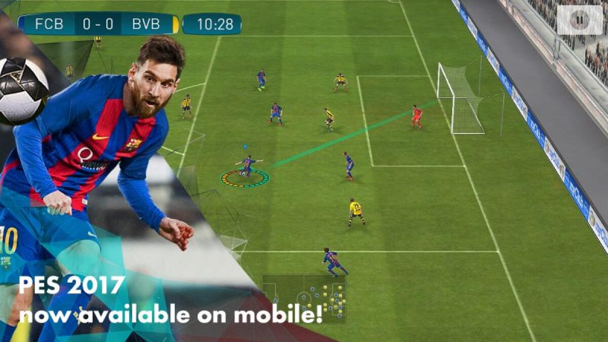 Download PES 2017  Mobile APK Android in anteprima - 