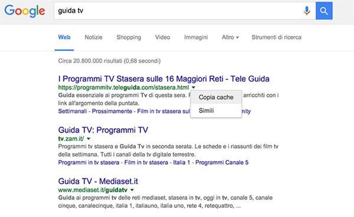 Cancellare contenuti vecchi da Google - 
