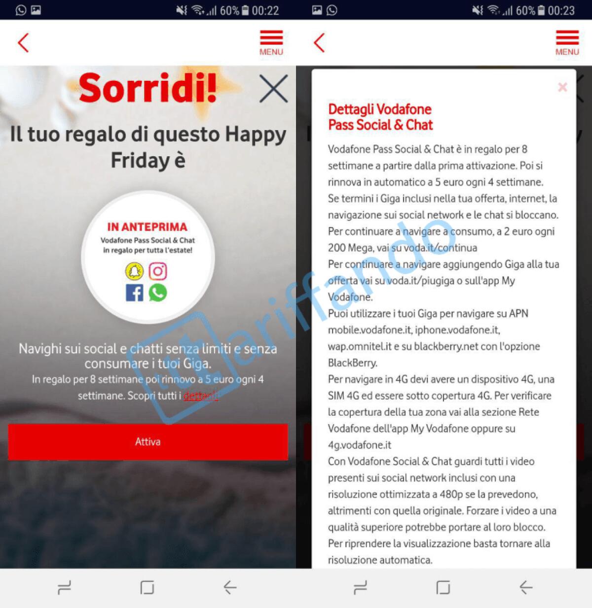 Pass Social & Chat Summer Edition: Internet Illimitato con Vodafone - 