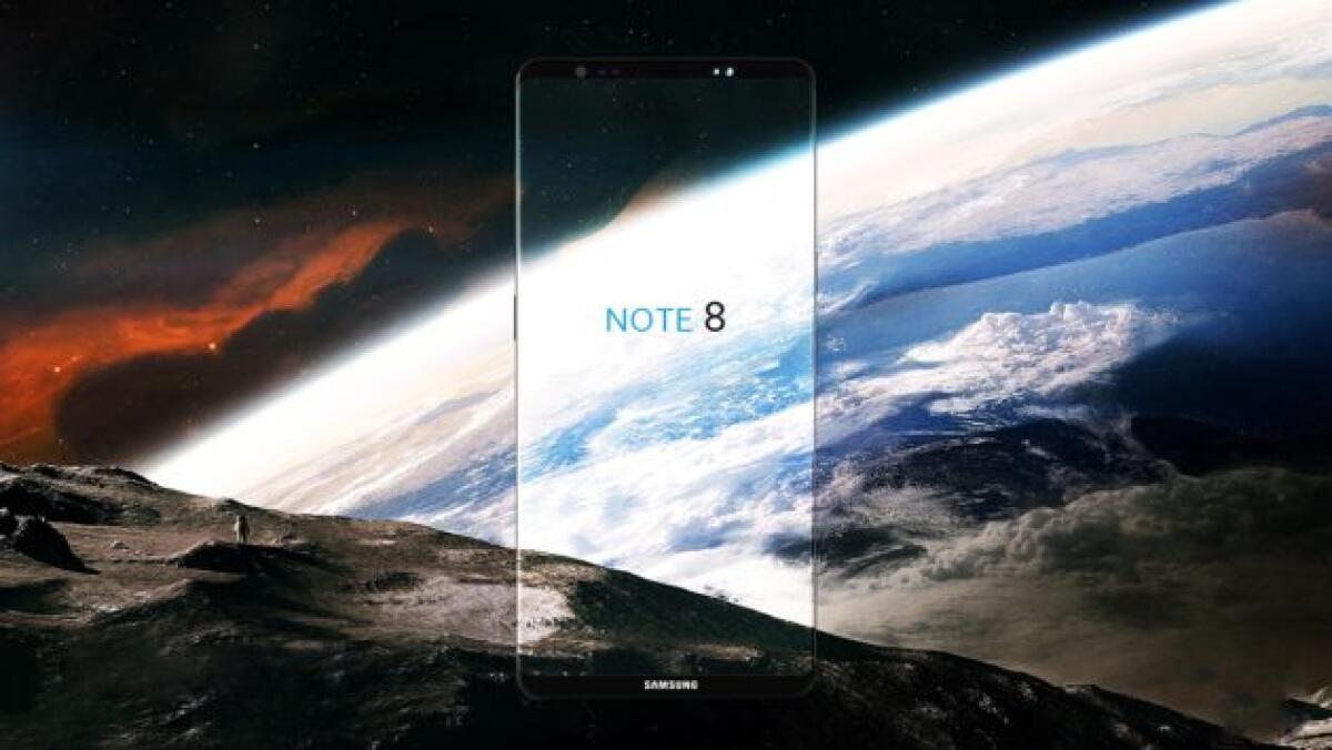 Ecco il render del Galaxy Note 8. Bello ma anche prezzo - 