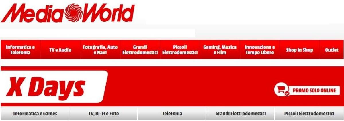 Mediaworld X Days: Smartphone, PC, TV e Console scontati per una settimana - 