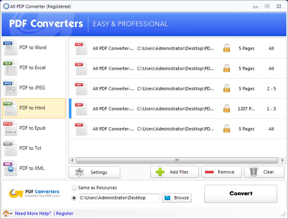 Convertire PDF in tanti formati come DOC, XLS ed altri - 