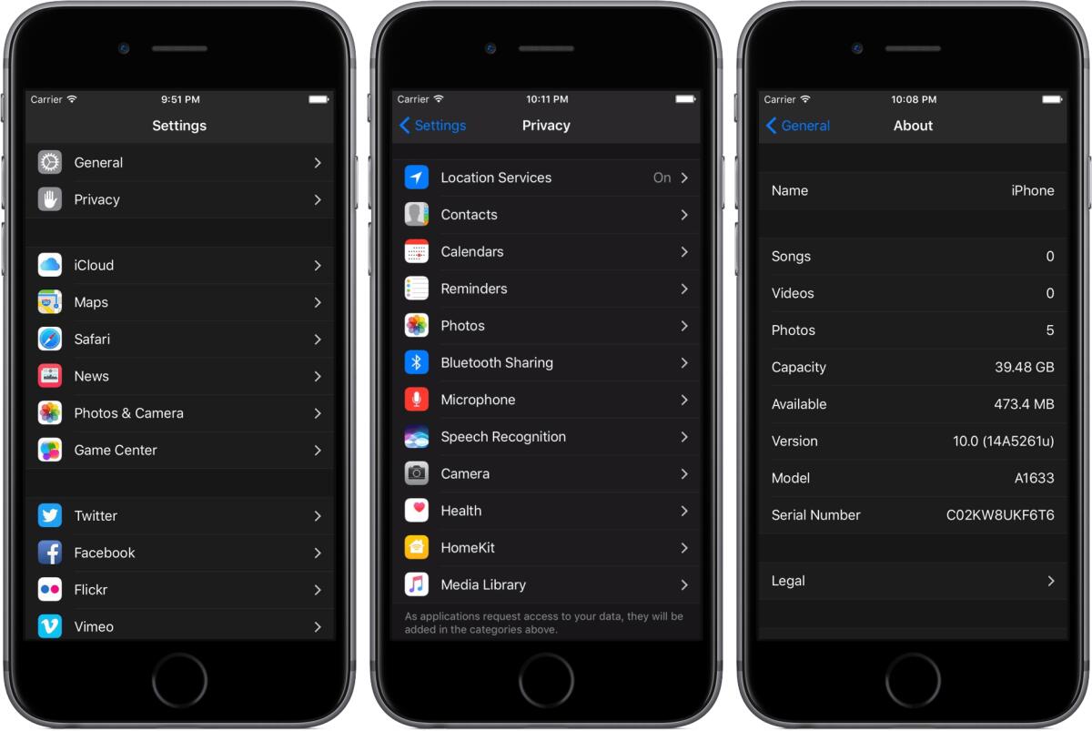 Modalità Dark iPhone Attivarla Su iOS 11 - 