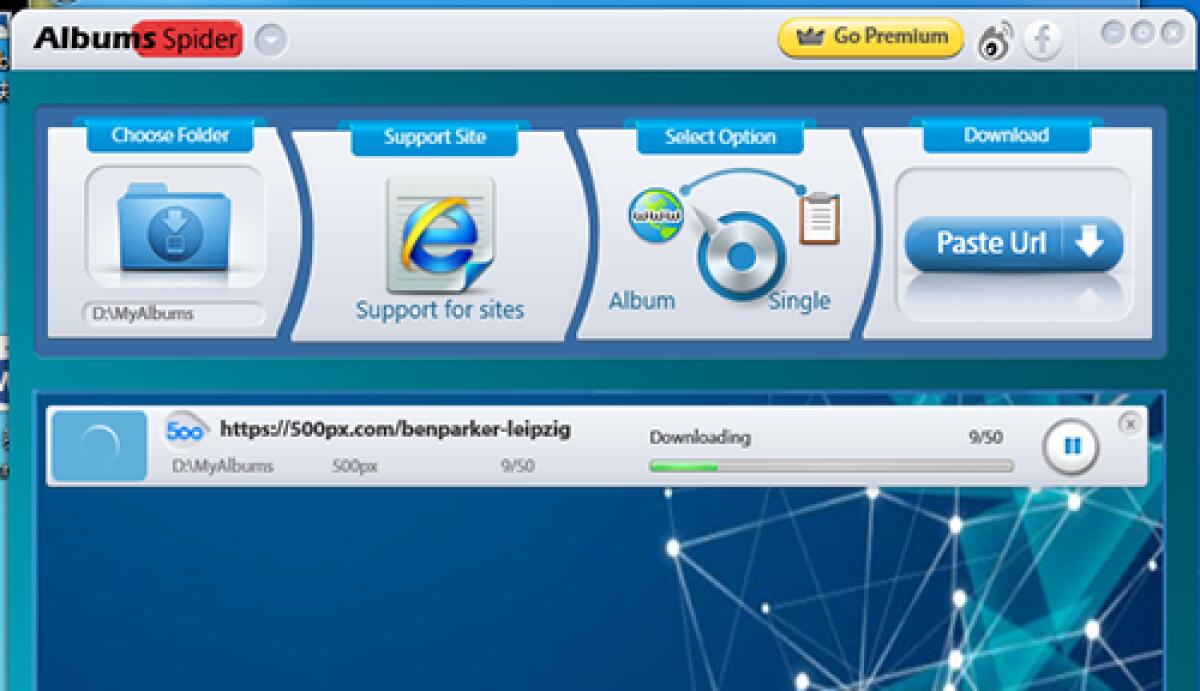 Scaricare foto ed interi album da Internet - 