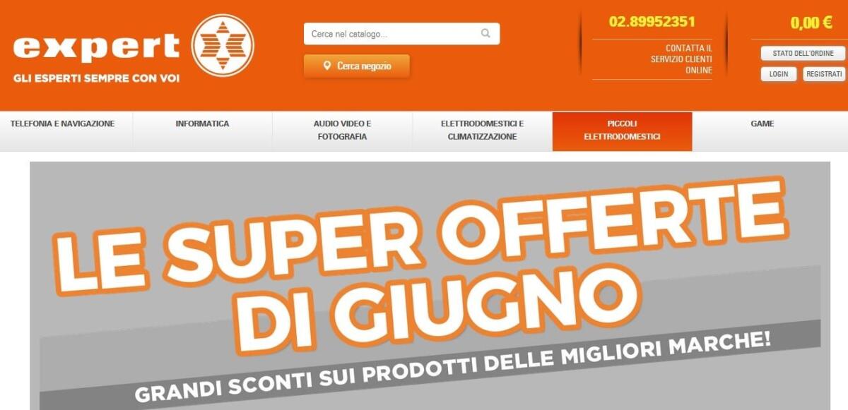 EXPERT lancia le Super Offerte di Giugno 2017 online - 