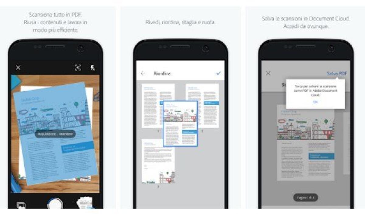 Trasformare lo smartphone in uno scanner con Adobe Scan - 