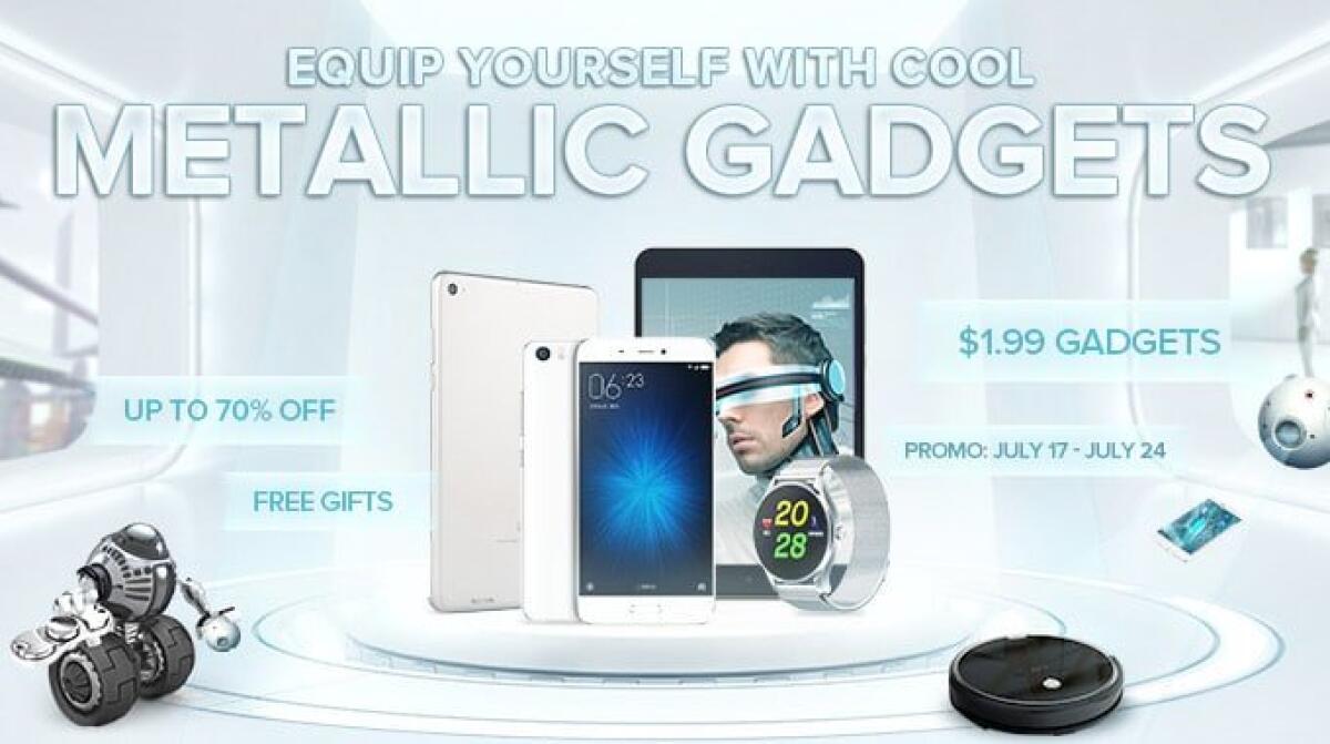 Prezzi Folli High-tech su GearBest: Smartphone, Droni Gadget e molto altro - 