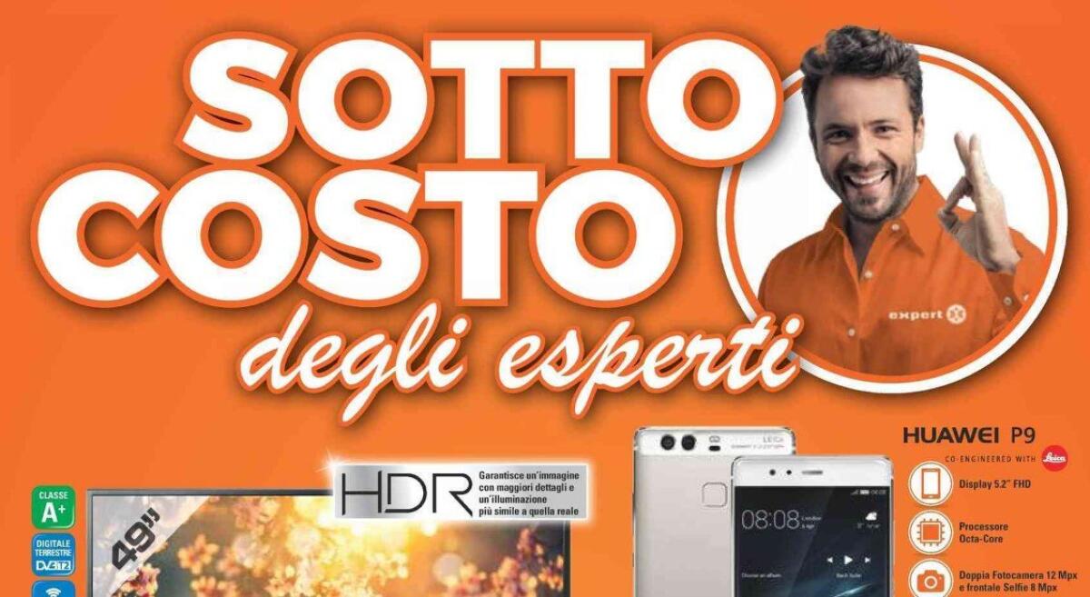 Da Expert è ancora tempo del SOTTOCOSTO degli esperti fino al 5 agosto - 