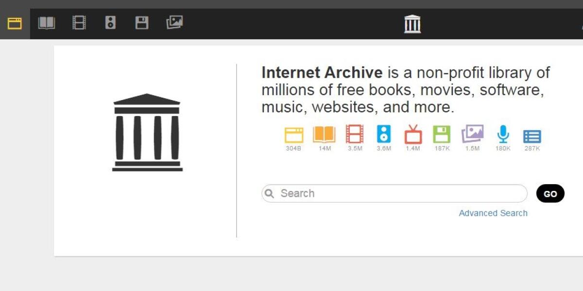 Cos'è Internet Archive: Archive.org - 