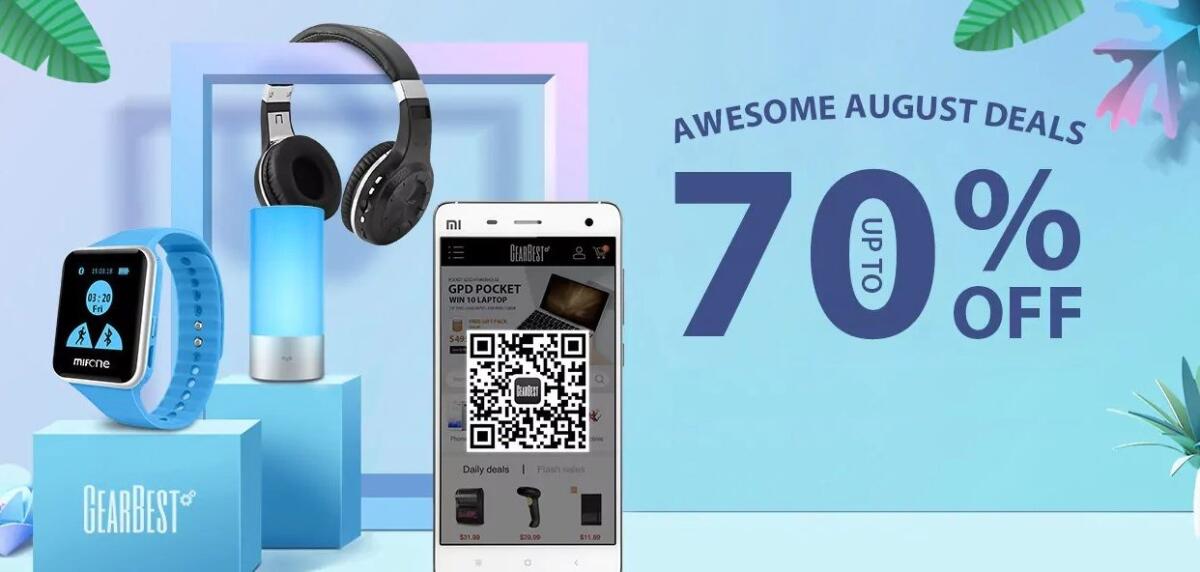 Ecco le offerte di Ferragosto di GearBest: Smartphone, Notebook e tanti Xiaomi - 