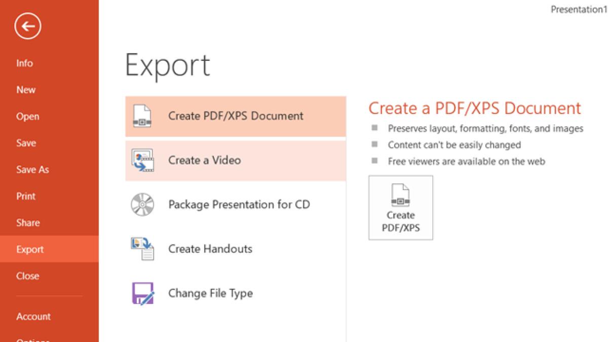 Convertire PowerPoint in 180 formati video differenti - 