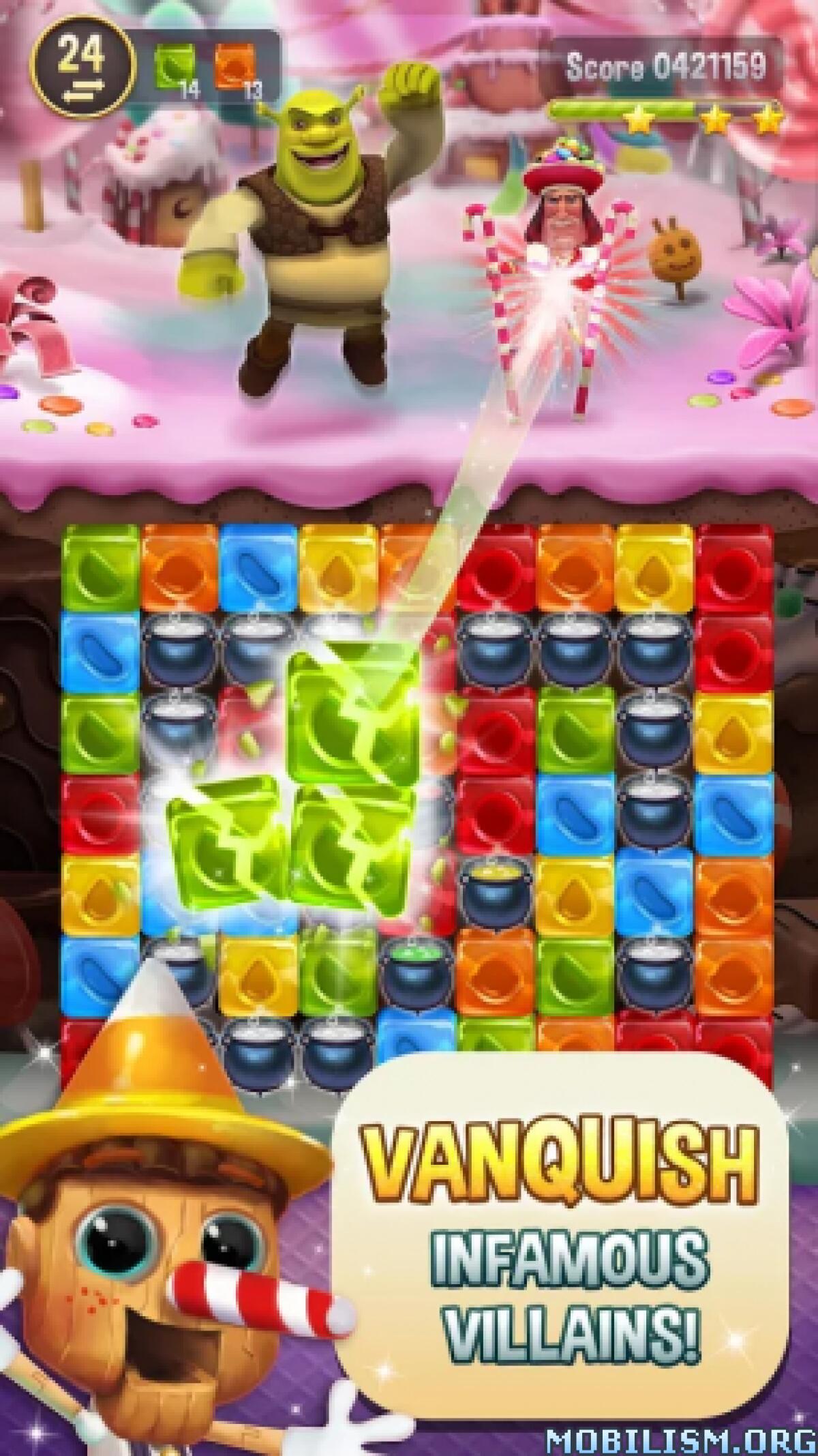Shrek Sugar Fever Trucchi Android | Soldi infiniti illimitati - 