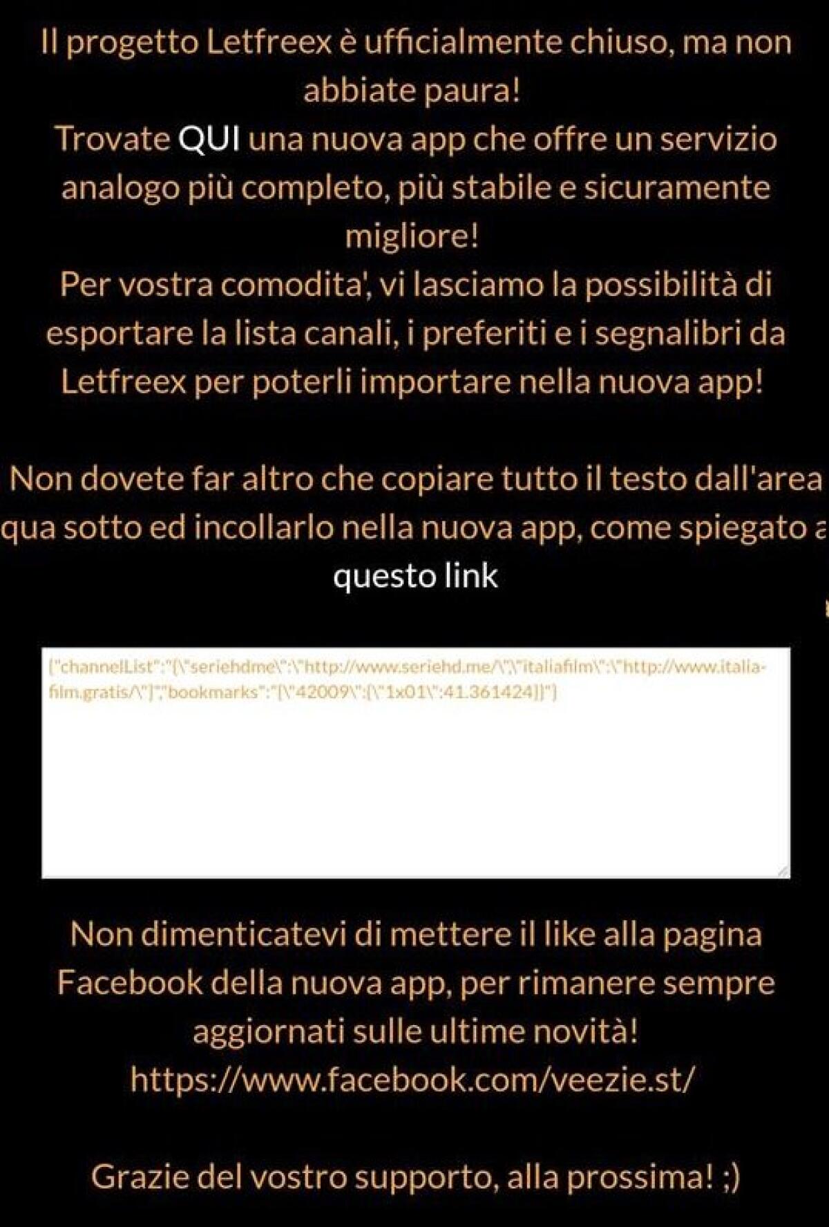 Letfreex chiude, ma non morirà state tranquilli - 
