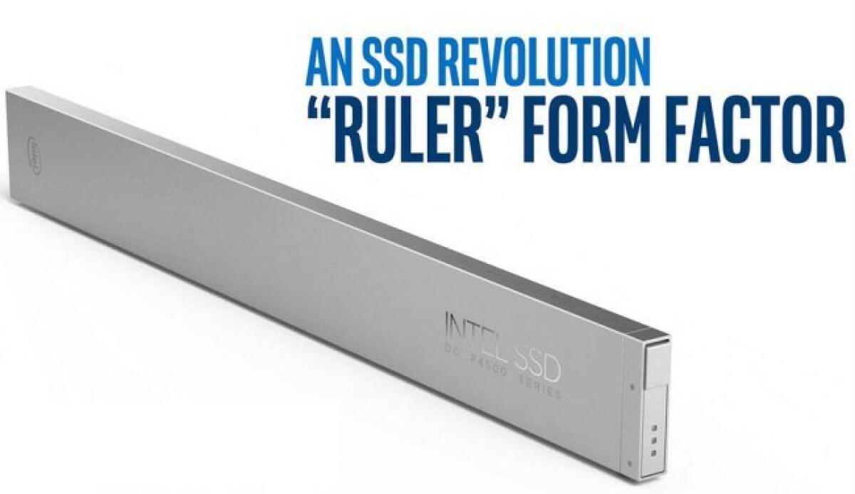 SSD Ruler: Nuovo formato per memorizzare almeno 1000 TB di dati - 