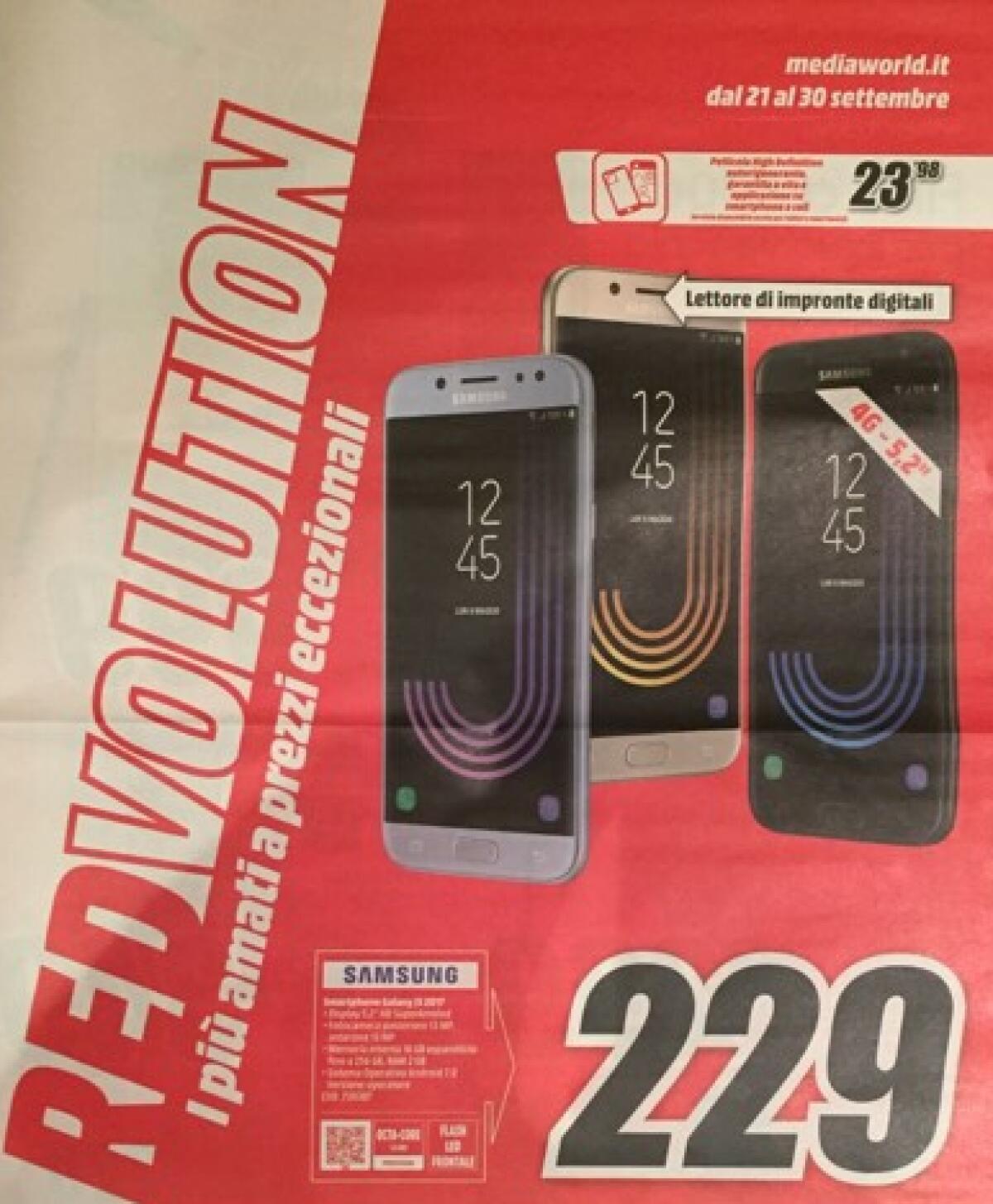 Volantino MediaWorld Redvolution: 21-30 settembre - 