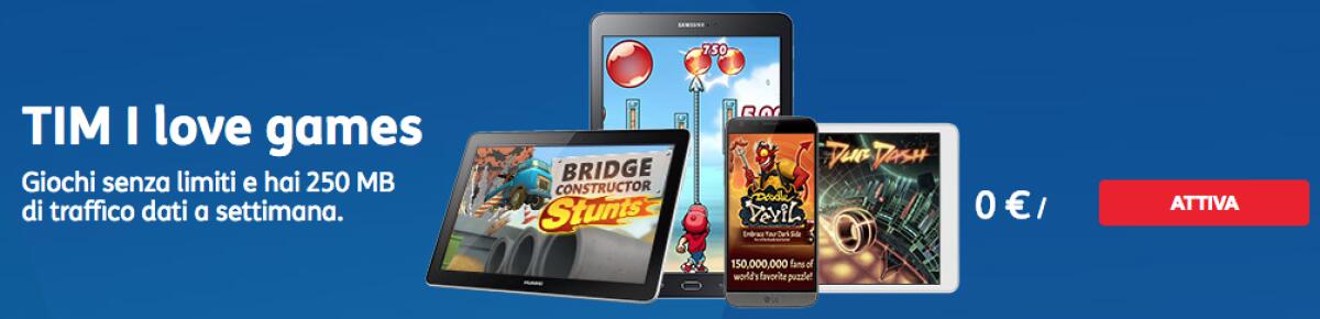 TIM I love Games: Cosa E', Come Funziona, A Cosa Serve - 