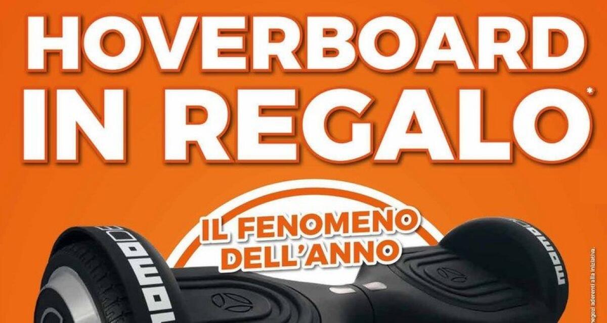 Expert ti regala l'hoverboard MOMODESIGN nel volantino di Novembre 2017 - 