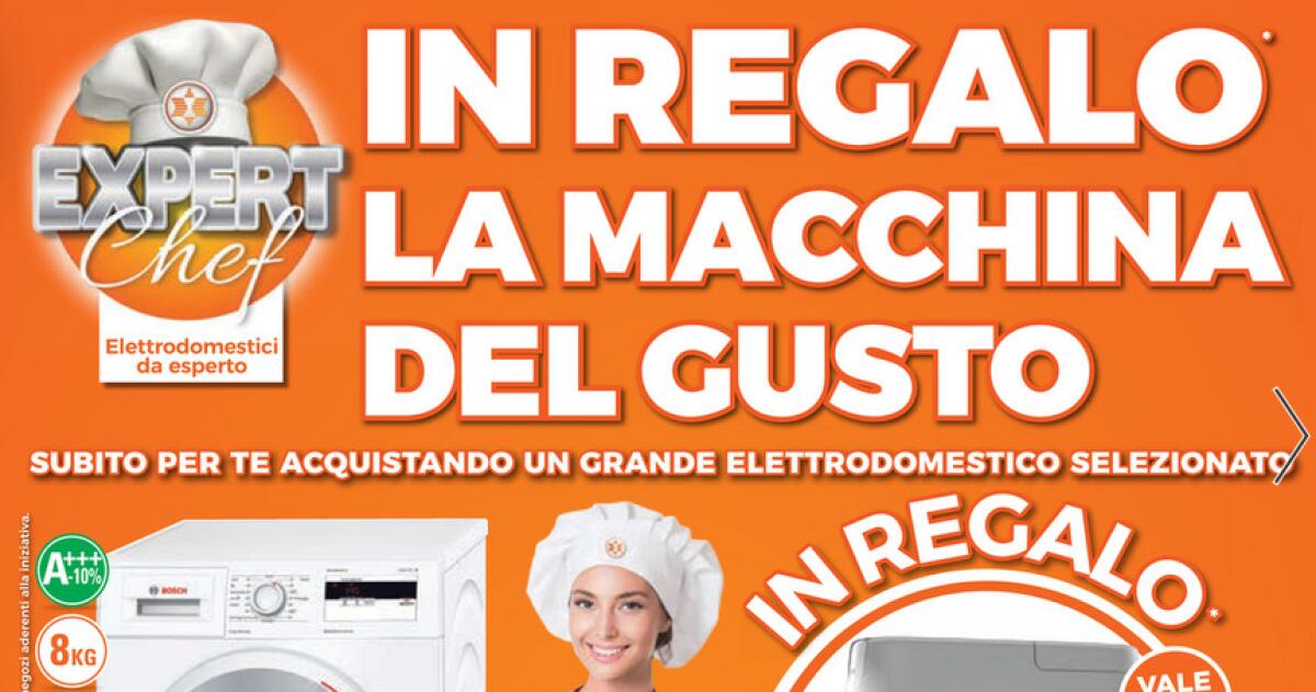 Volantino Expert: Tante offerte e l'impastatrice in Regalo - 