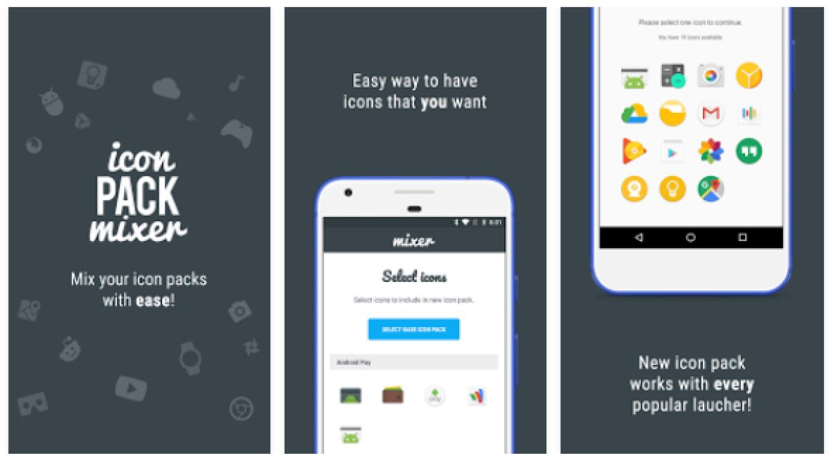 Unire più Icon Pack su Android con Icon Pack Mixer - 