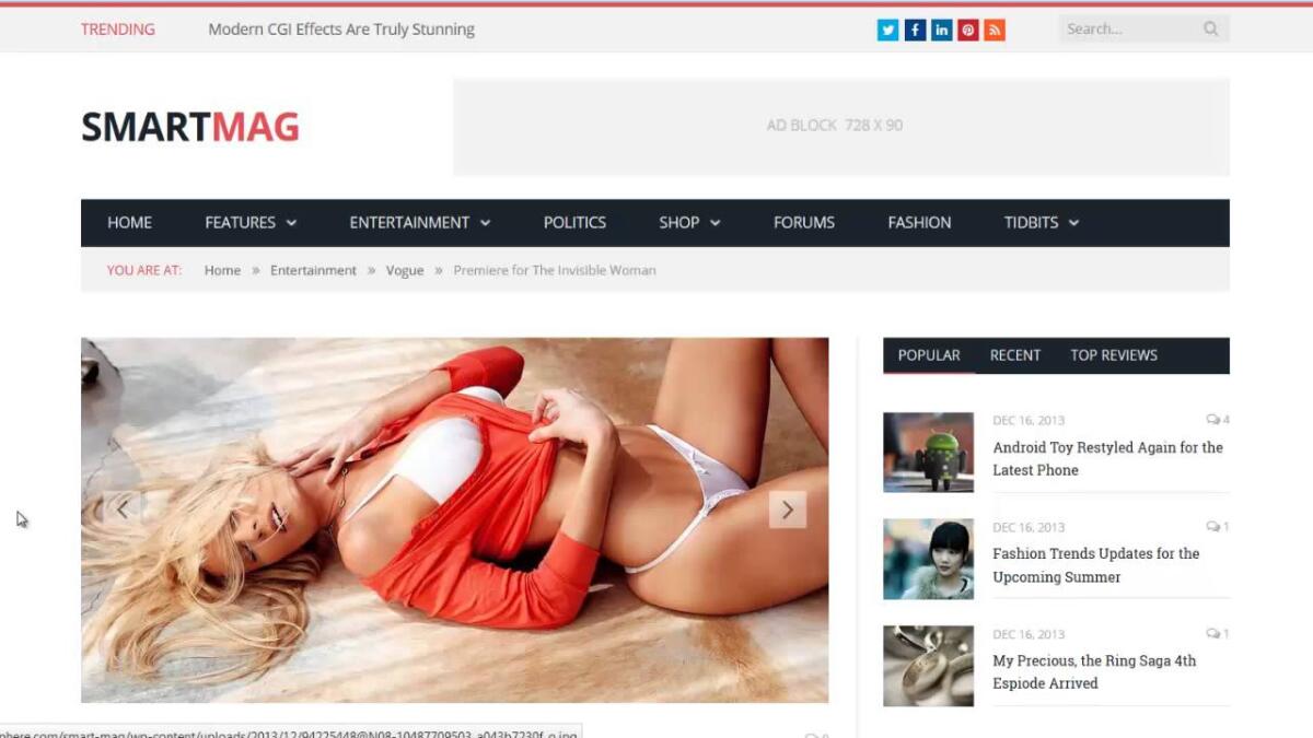 5 temi Wordpress per creare un sito Magazine e News - 