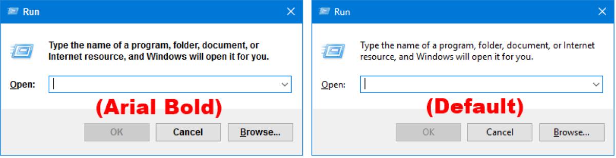 Come cambiare il Font di Sistema su Windows 10 - 