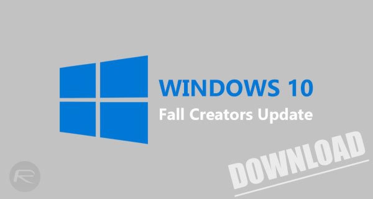 Download ISO Windows 10 Fall Creators Update - 