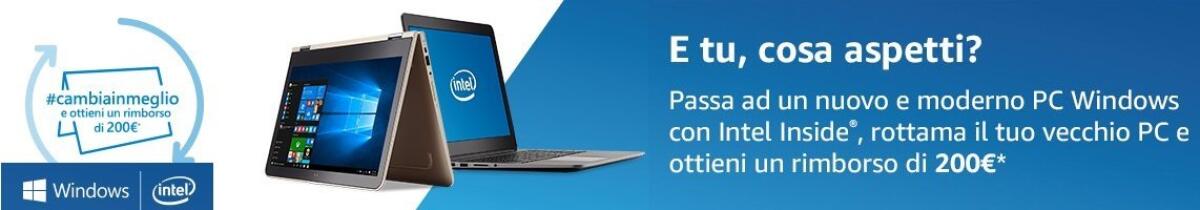 Promozione Microsoft: Rimborso 200 euro se cambi notebook e spedisci il vecchio anche di 10 anni - 
