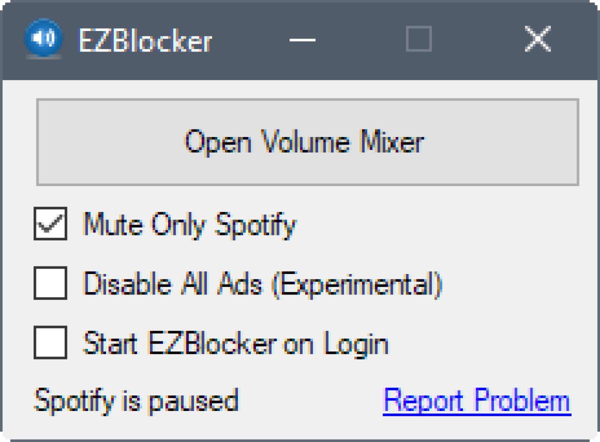 Bloccare le pubblicità su Spotify con EZBlocker - 